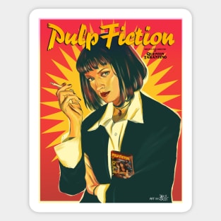 Pulp Fiction: Uma Thurman Sticker